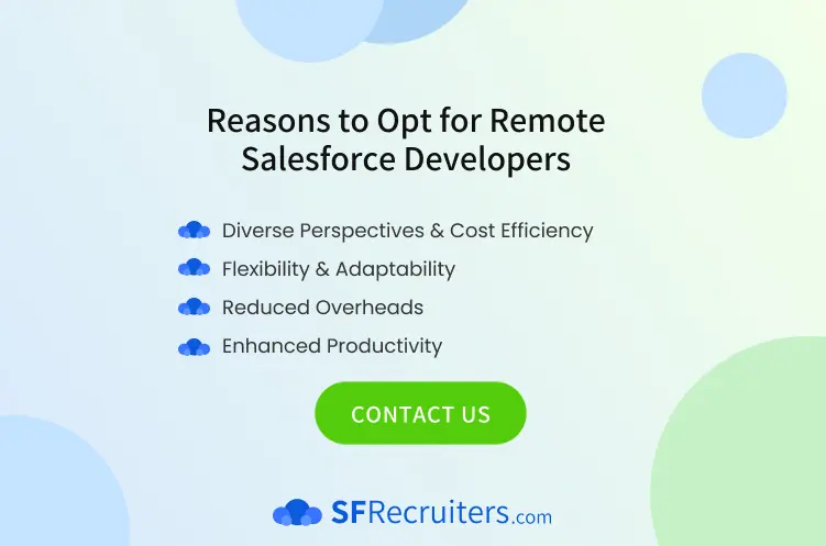 Reasons to Opt for Remote Salesforce Developers